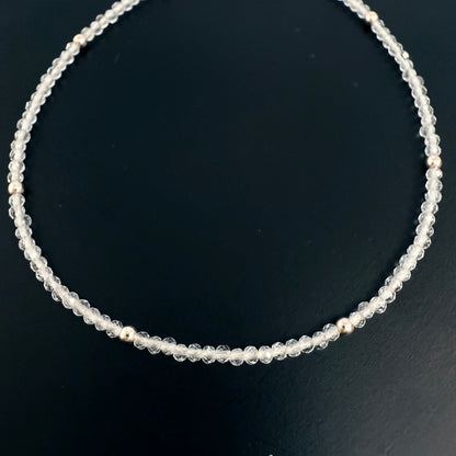 Elegant White Topaz Bracelet