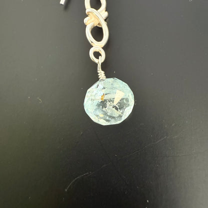 Shimmering Sky Blue Topaz Earrings