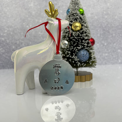 12.13.25 Hand Stamped Ornaments Workshop