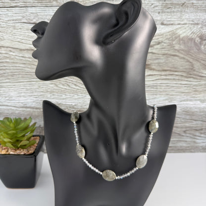 50 Shades of Labradorite Necklace