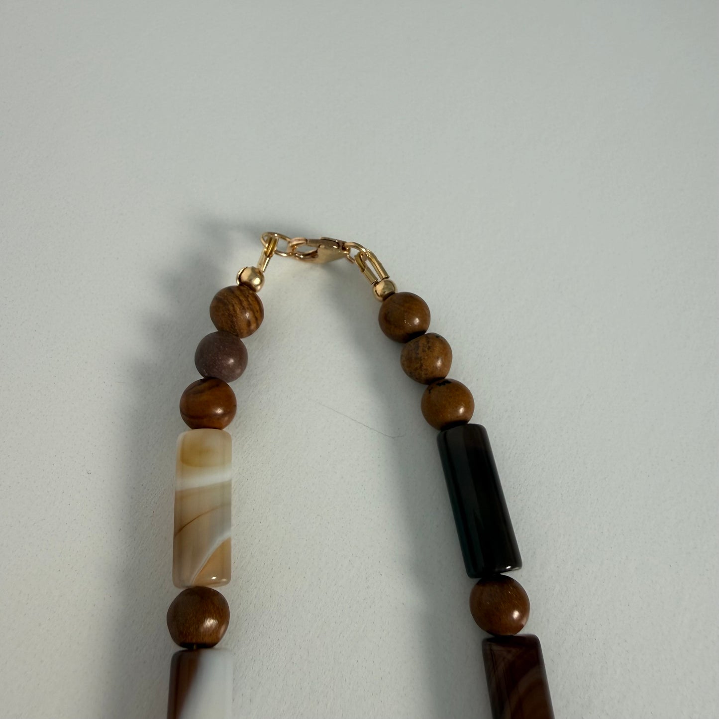 Blue Ocean Tassel Necklace