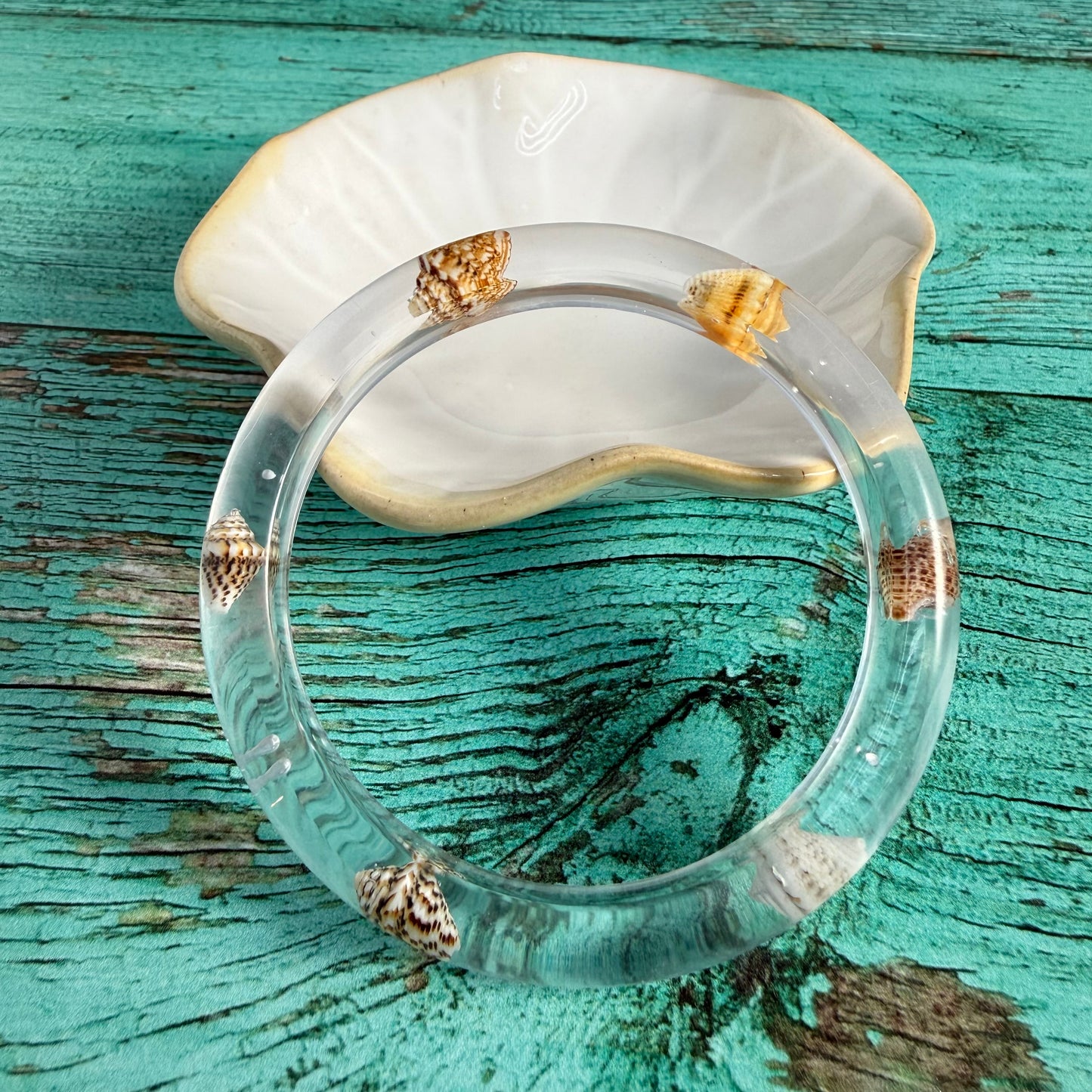 Seaside Whisper Bangle Bracelet