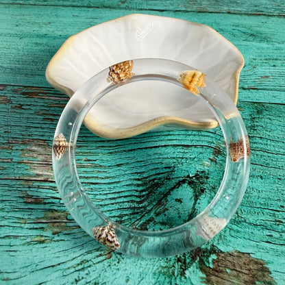 Seaside Whisper Bangle Bracelet