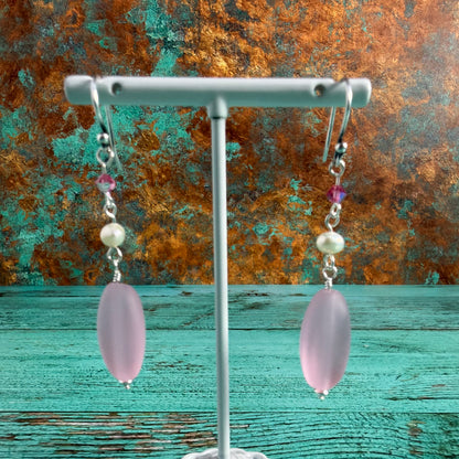 Blooming Pink Earrings