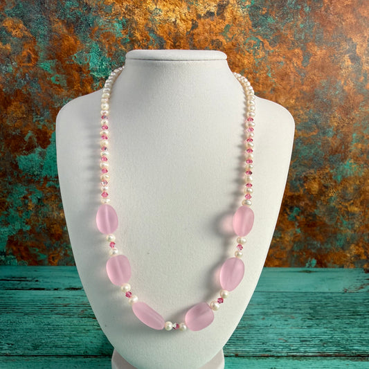 Blooming Pink Necklace