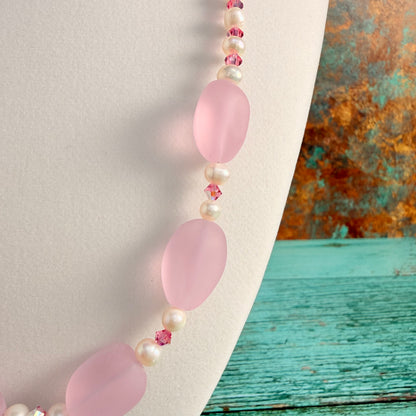 Blooming Pink Necklace