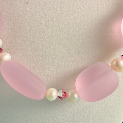 Blooming Pink Necklace