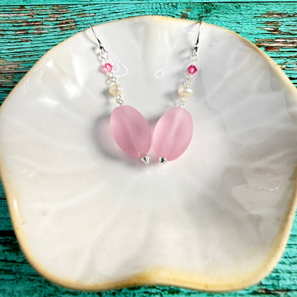 Blooming Pink Earrings
