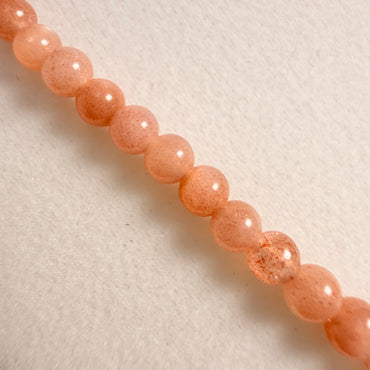 Peachy Moonstone Necklace