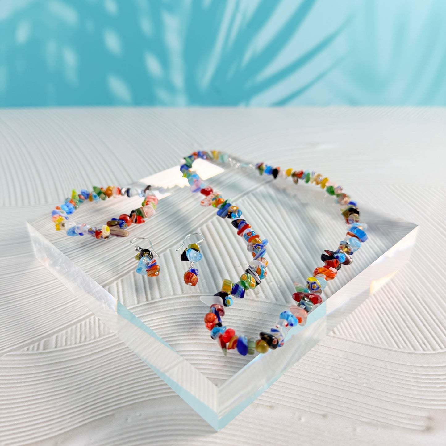 Tropical Millefiori Earrings