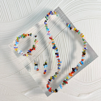 Tropical Millefiori Necklace