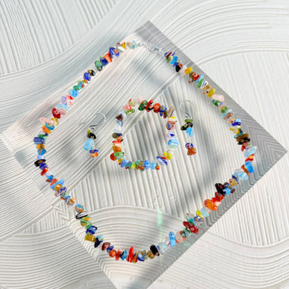 Tropical Millefiori Necklace