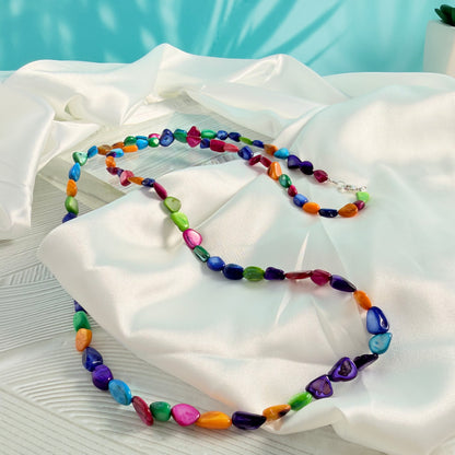 Tropical Mother of Pearl Necklace