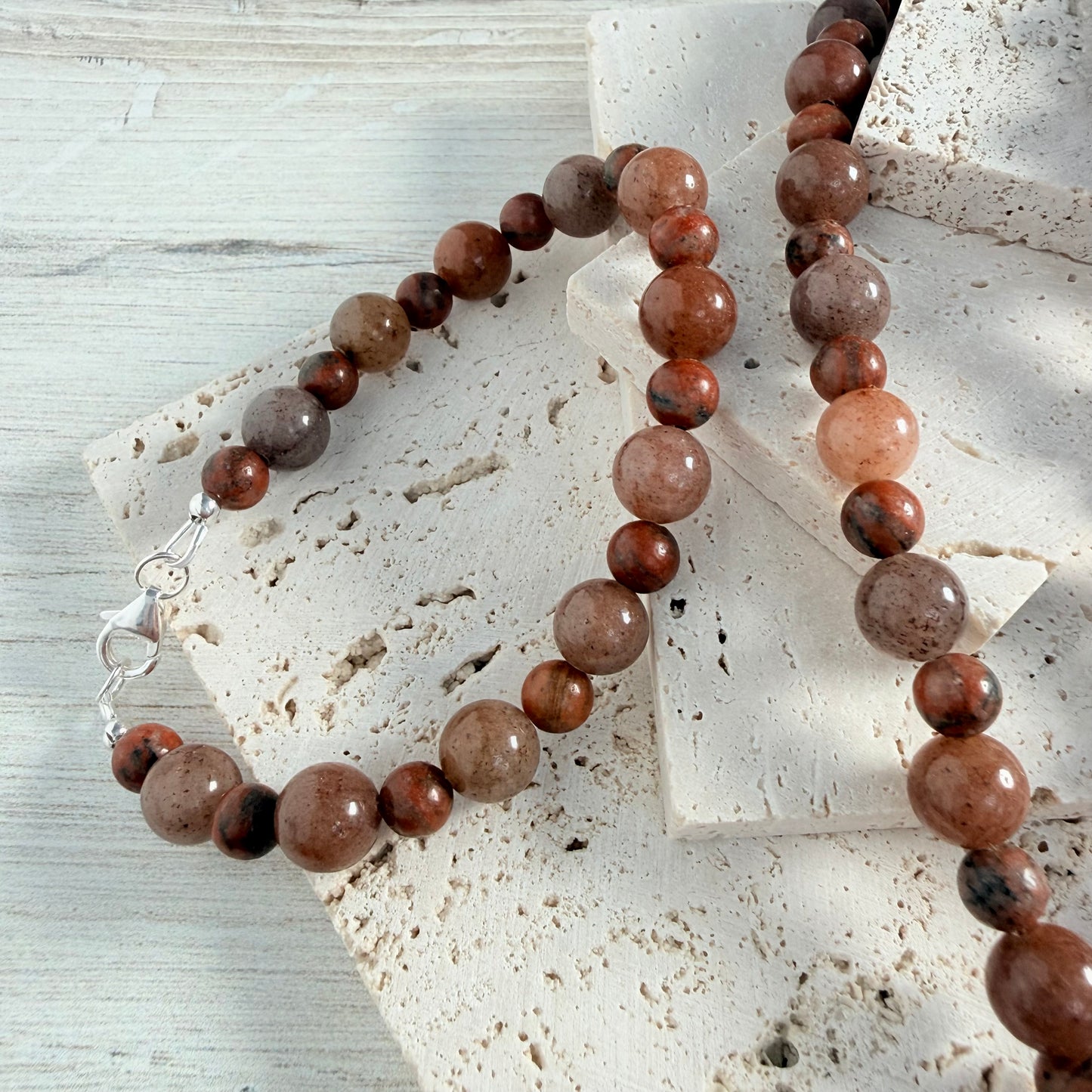 Red Sesame Jasper Bracelet
