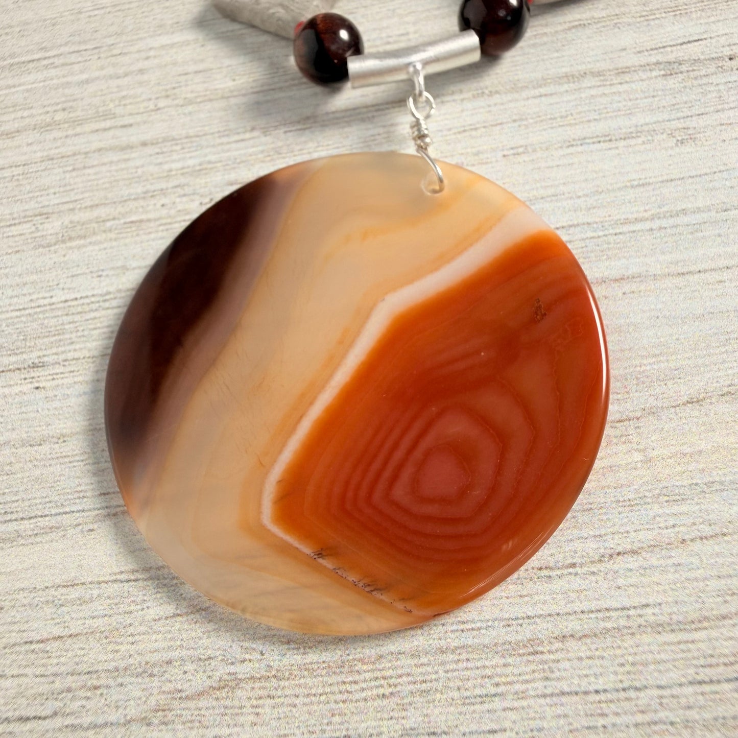 Red Tiger Eye Necklace