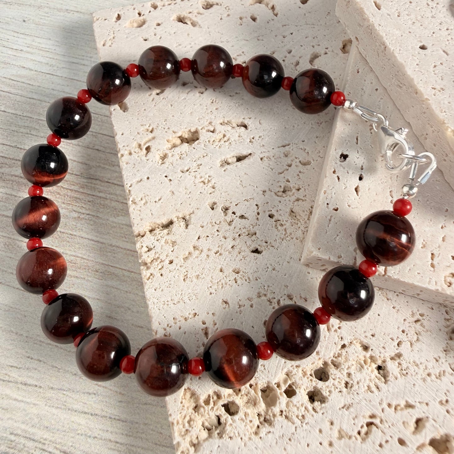 Red Tiger Eye Bracelet