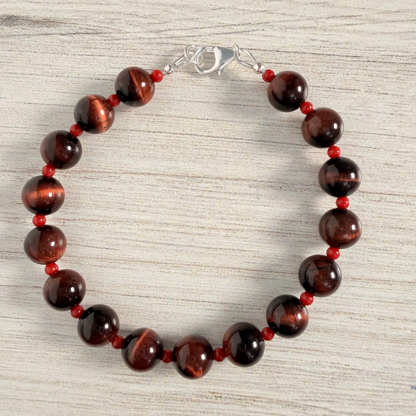 Red Tiger Eye Bracelet
