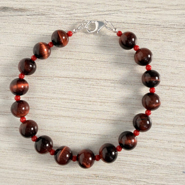 Red Tiger Eye Bracelet