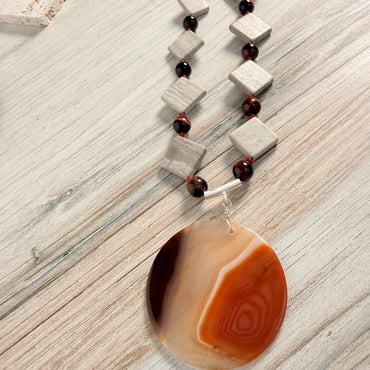 Red Tiger Eye Necklace