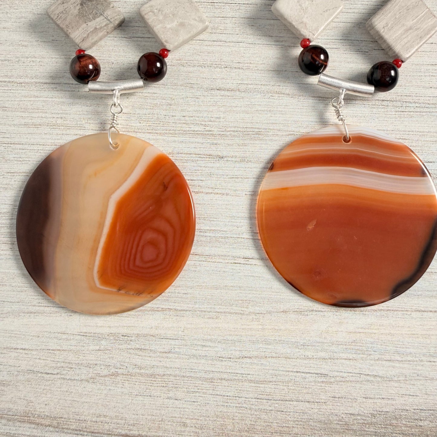 Red Tiger Eye Necklace