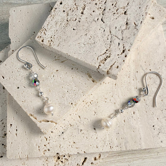 Pearly Shimmer Earrings