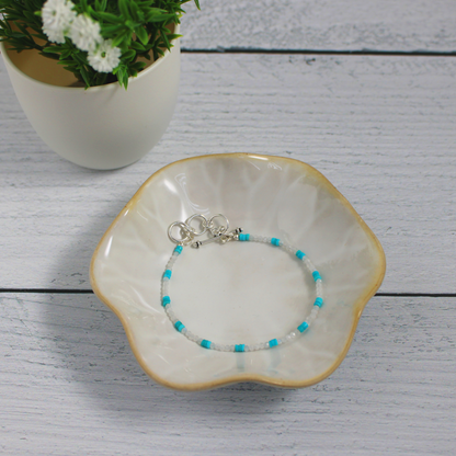 Icy Moonstone Bracelet