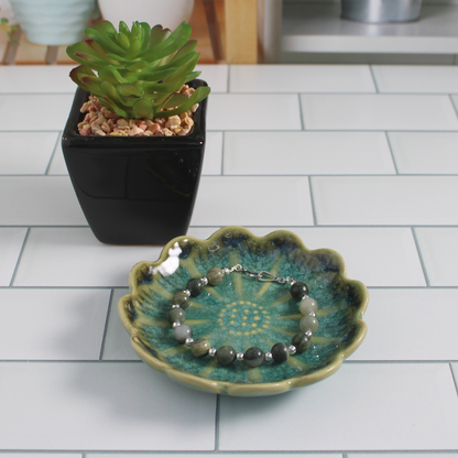 Green Line Jasper Bracelet