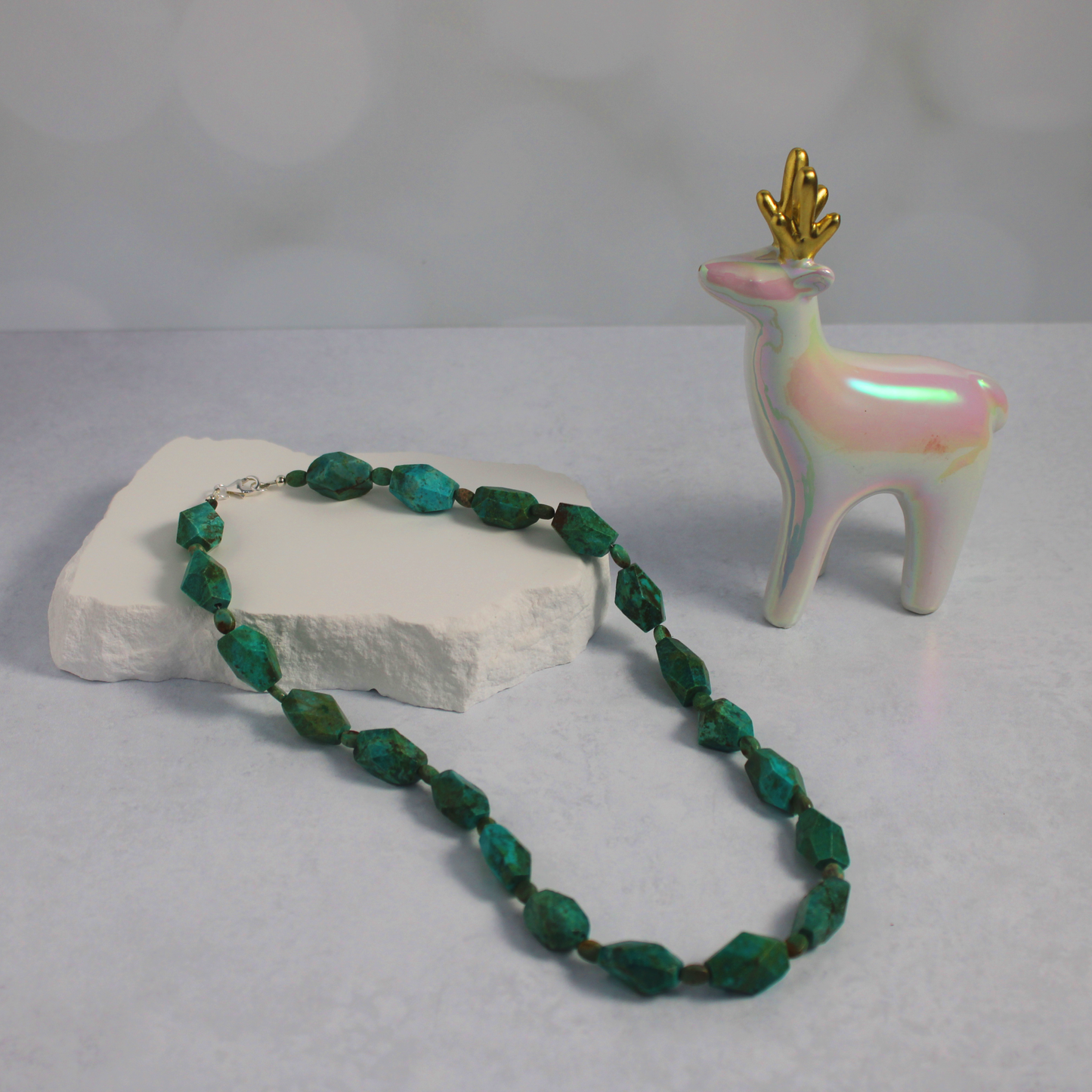 Turquoise Nugget Necklace