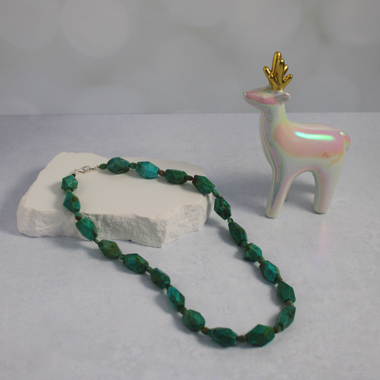 Turquoise Nugget Necklace