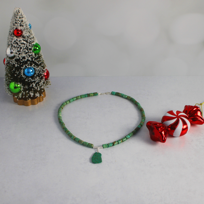 Tubular Turquoise Necklace