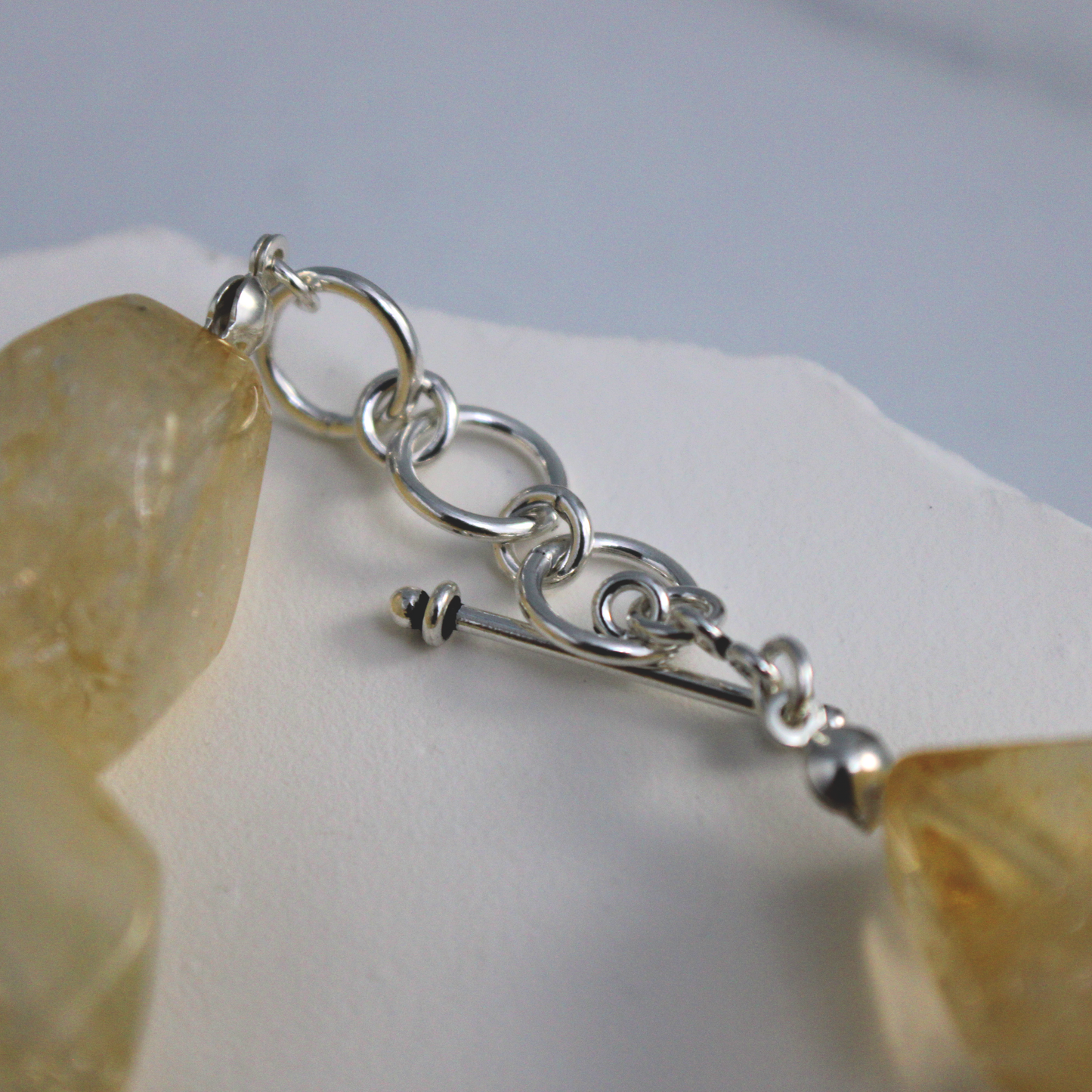 Citrine Nugget Bracelet