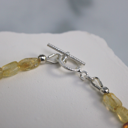 Elegant Citrine Bracelet