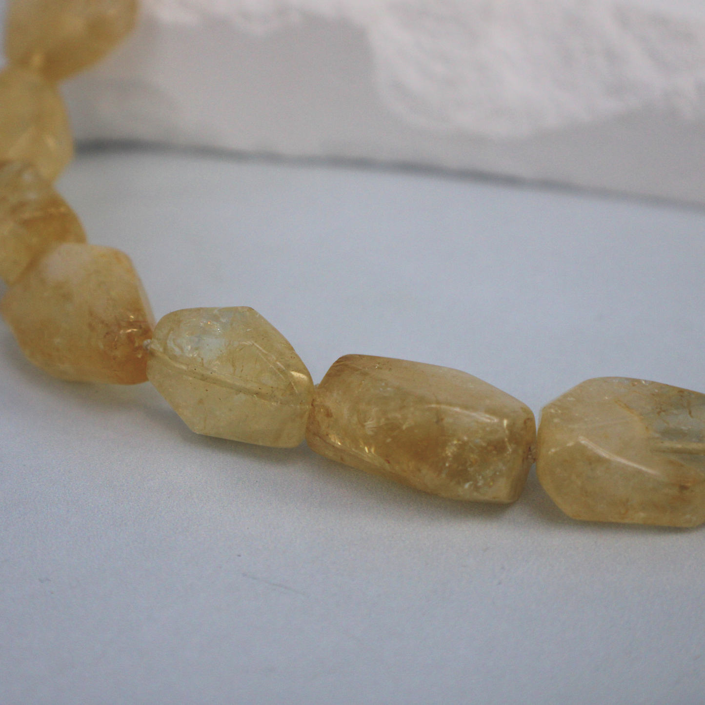 Citrine Nugget Necklace