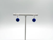 Load image into Gallery viewer, Cobalt Mosaic Shell Earrings
