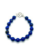 Cobalt Shell & Blue Agate Bracelet