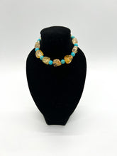 Load image into Gallery viewer, Magnezite Quartz &amp; Turquoise Wrap Bracelet