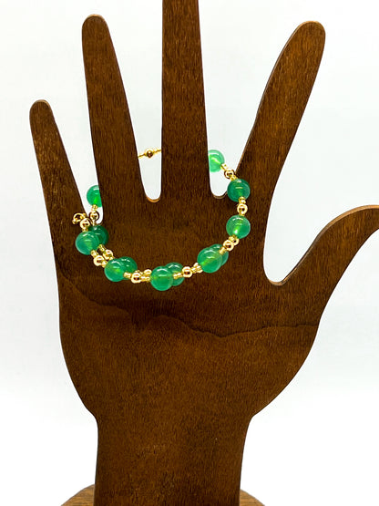 Green Aventurine Wrap Bracelet